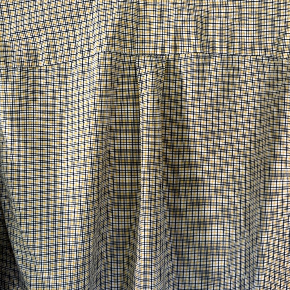 Ralph Lauren Men's Navy and White Checkered Shirt - Picture 4 of 5
